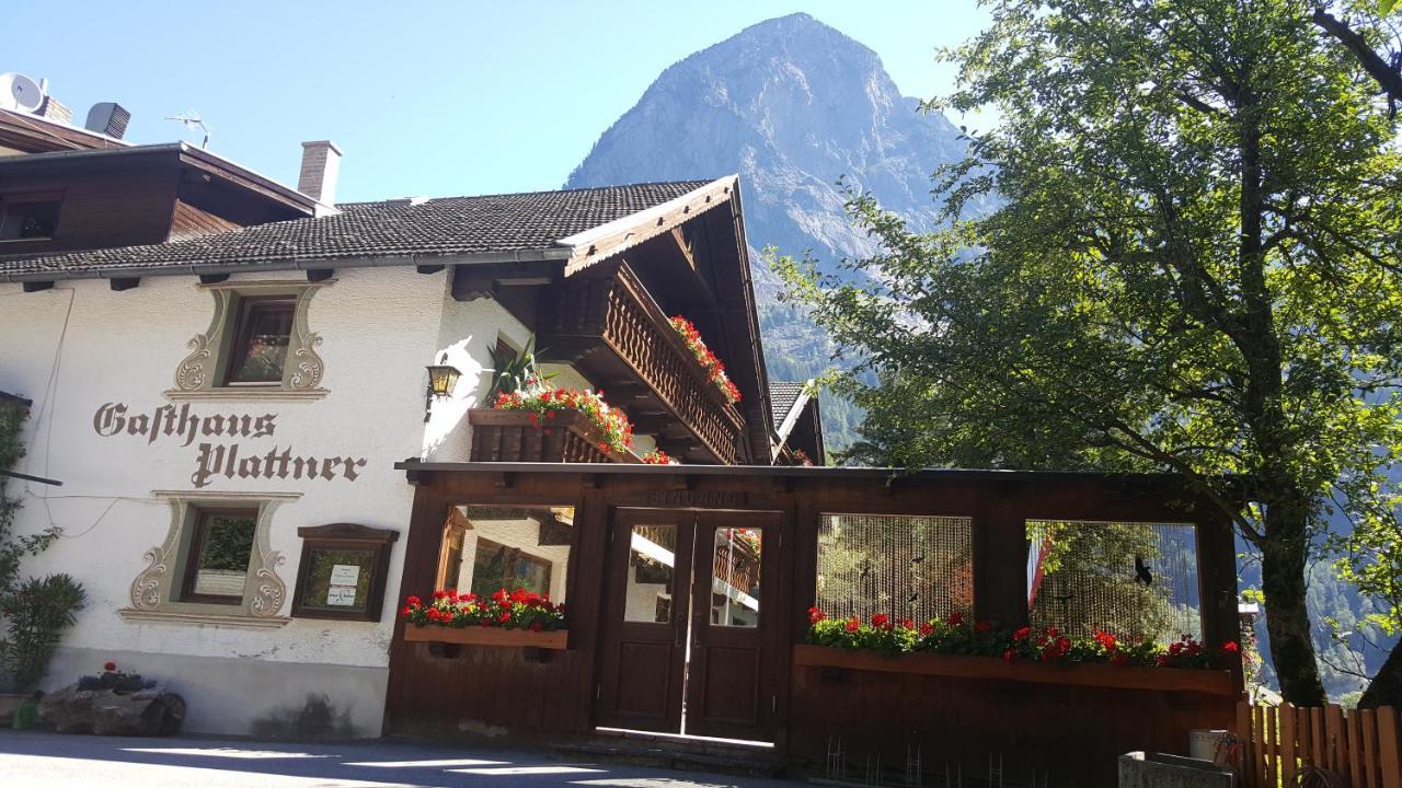 Gasthof Pension Plattner Umhausen Exterior photo